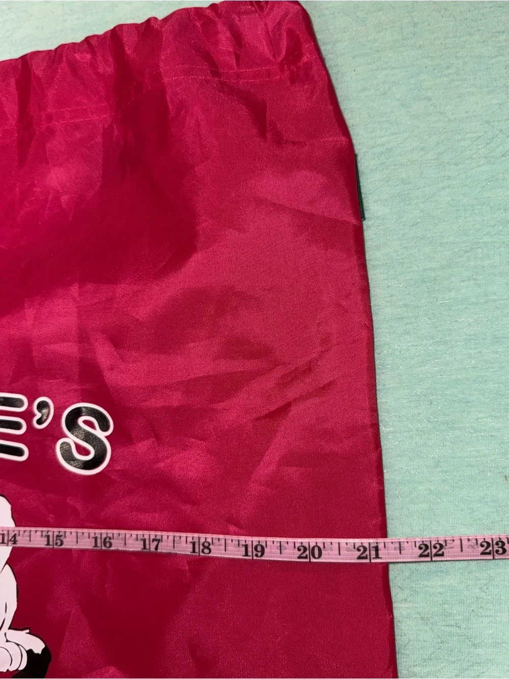 Laundry bag with drawstring top, durable 27 x 21 ergo2go Milt & Eddie’s Burbank